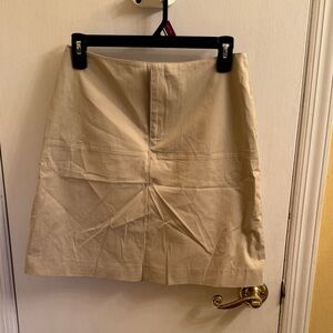 NWT Banana Republic Beige A-Line Skirt